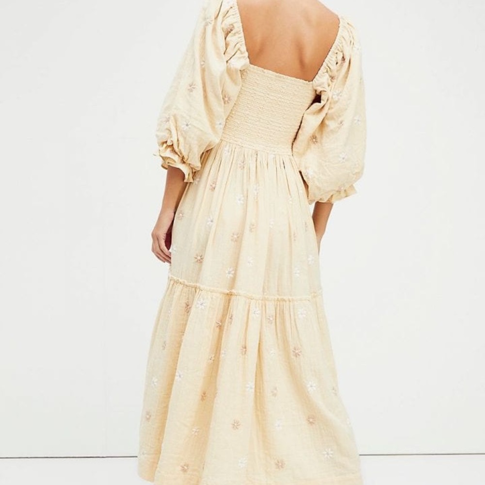 Dahlia Embroidered Maxi Dress